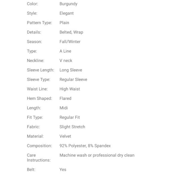 #3 Brand New Plus Red Luxury Velvet Wrap Dress - Picture 6 of 6